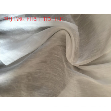 Silk Linen Woven Fabric Fssltw018